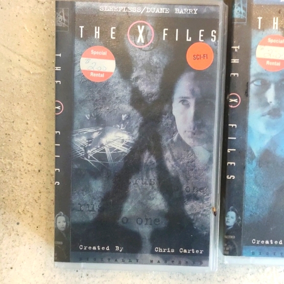 Lot of 9 X Files VHS Tapes, Sci-Fi, Vintage Tapes - Picture 3 of 10